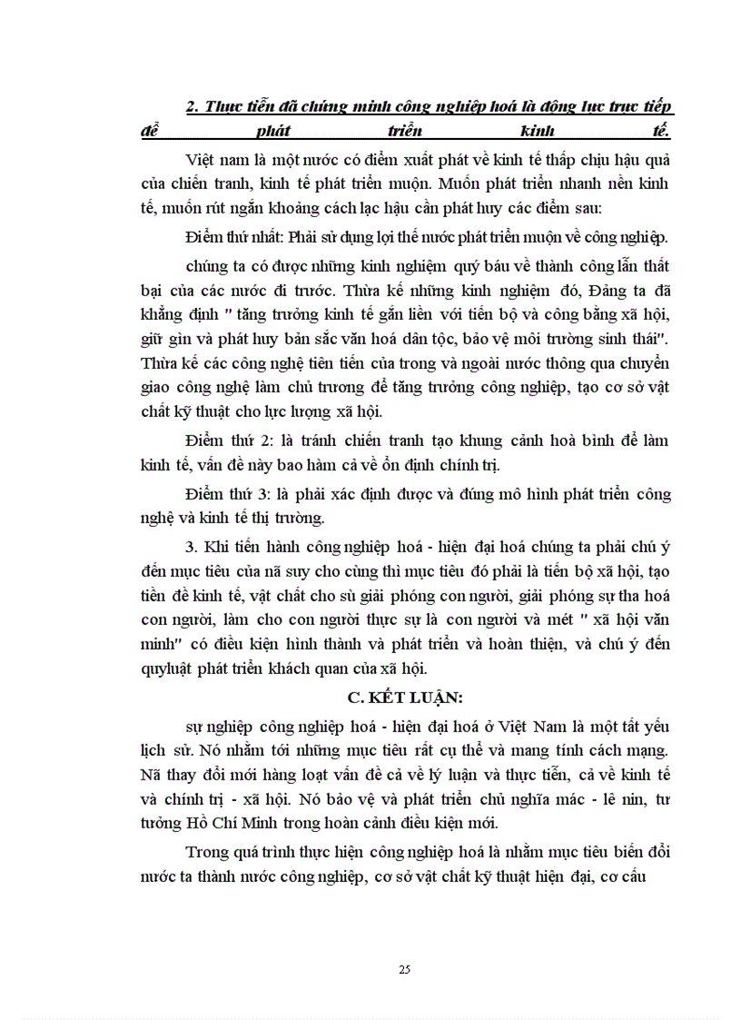 image for page Một số vấn đề về thực tiễn và lý luận trong quá trình thực hiện công nghiệp hoá - hiện đại hóa
