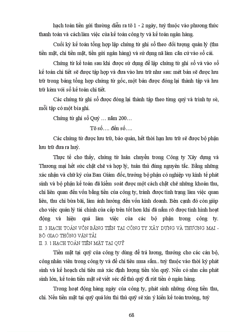image for page Công tác quản lý và kế toán vốn bằng tiền tại Công ty Xây dựng và Thương mại-Bộ Giao thông Vận tải