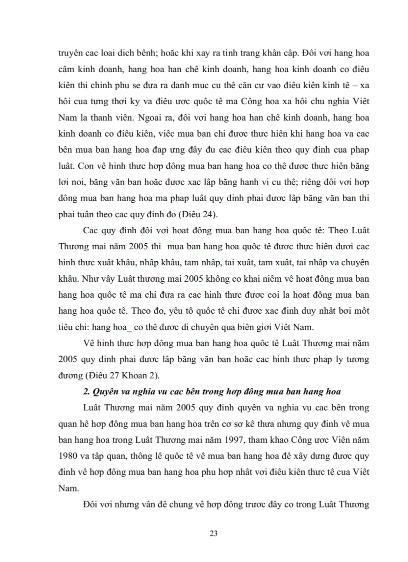 image for page Các quy định về hành vi thương mại theo Luật Thương mại Việt Nam năm 2005