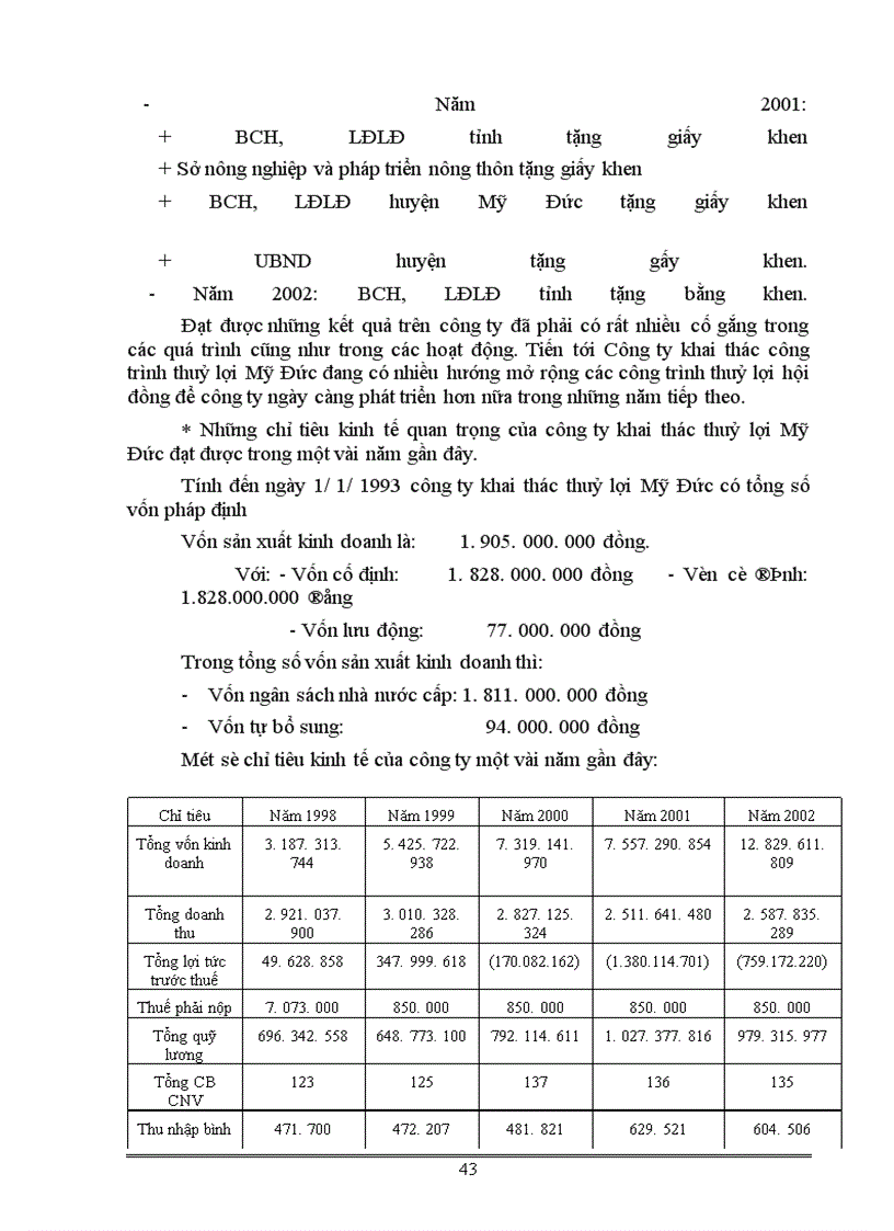image for page Hoàn thiện kế toán tiền lương và các khoản trích theo lương tại Công ty khai thác công trình thuỷ lợi Mỹ Đức - Hà Tây