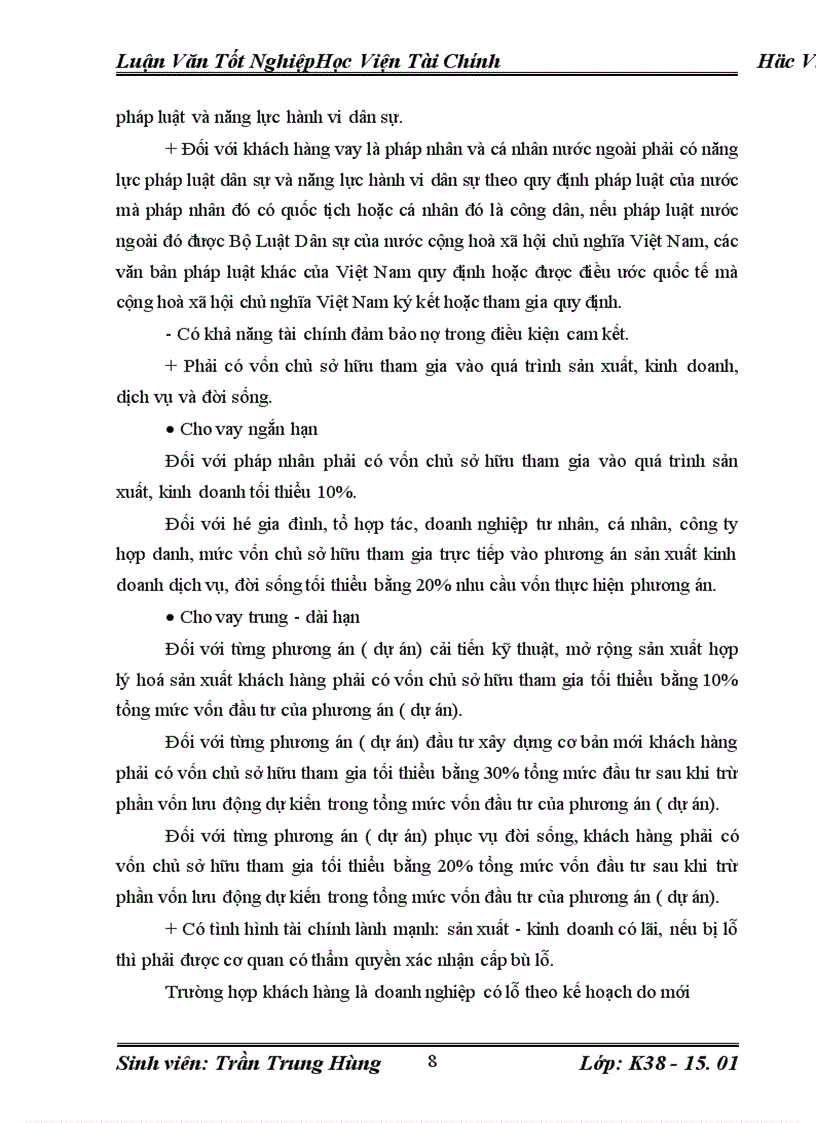 image for page Một số giải pháp nâng cao hiệu quả cho vay đối với doanh nghiệp nhà nước tại Ngân hàng công thương Ba Đình