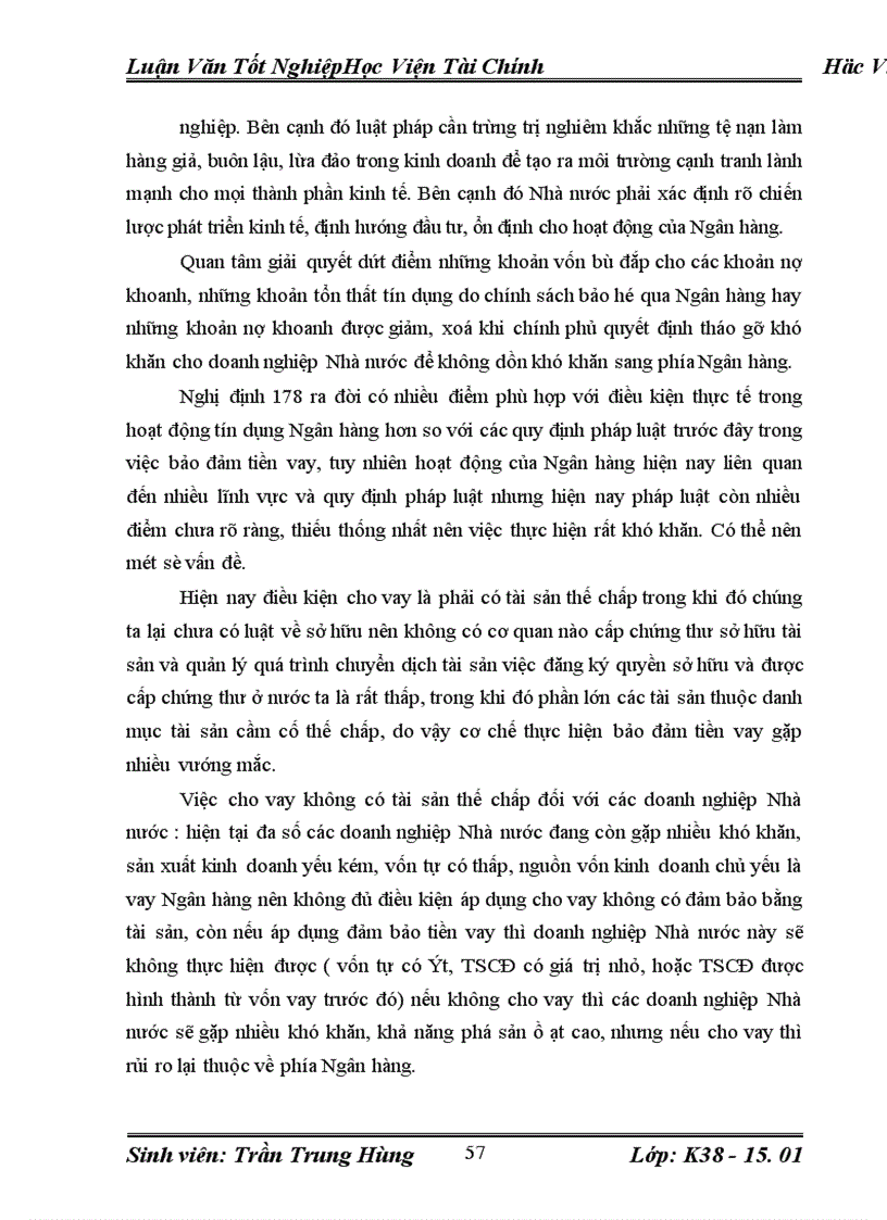 image for page Một số giải pháp nâng cao hiệu quả cho vay đối với doanh nghiệp nhà nước tại Ngân hàng công thương Ba Đình