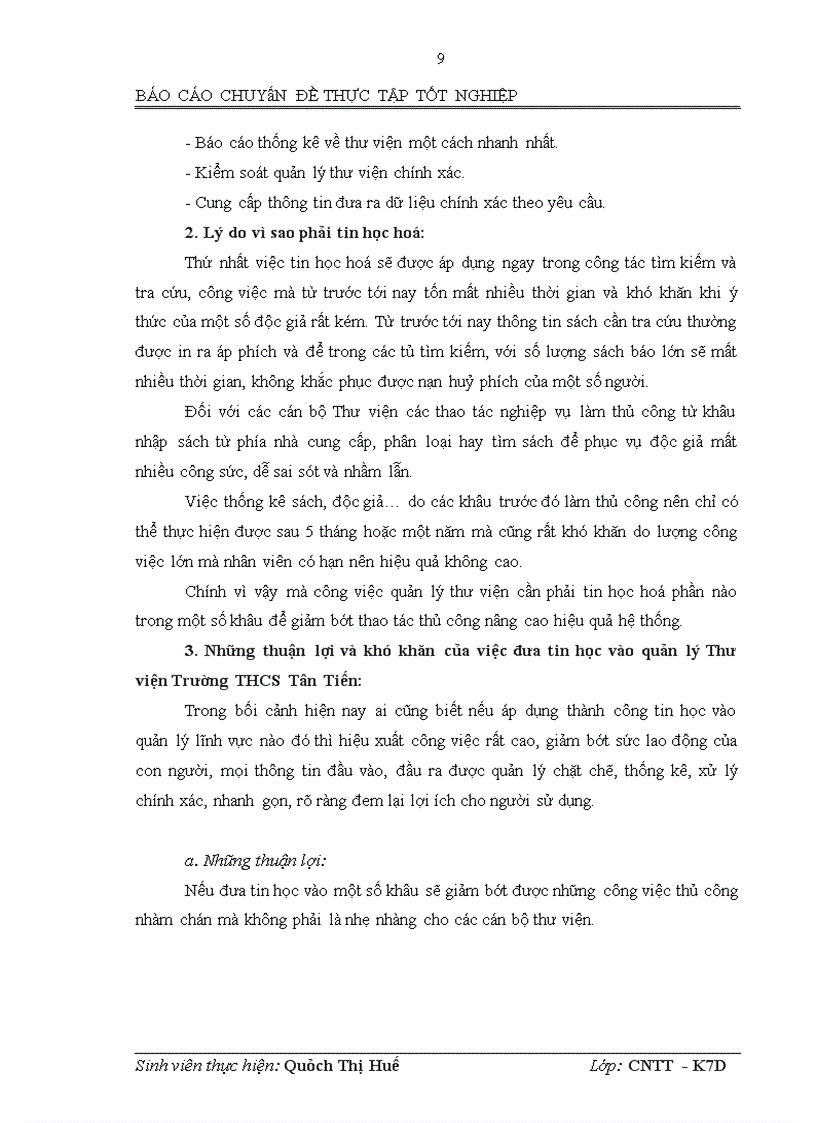 image for page Xây dựng chương trình Quản lý Thư viện Trường Trung học cơ sở Tân Tiến