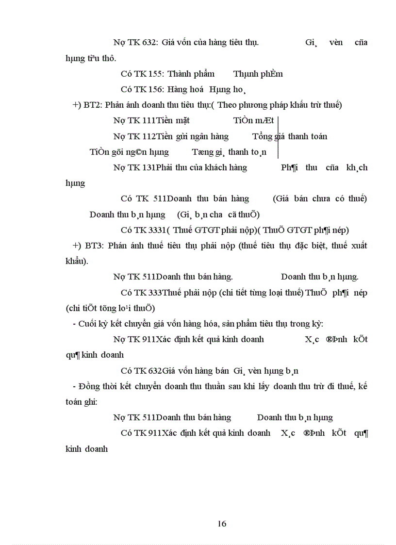 image for page Tổ chức hạch toán tiêu thụ sản phẩm, hàng hoá và xác định kết quả kinh doanh tại Công ty Vận tải - Xây dựng và Chế biến Lương thực Vĩnh Hà