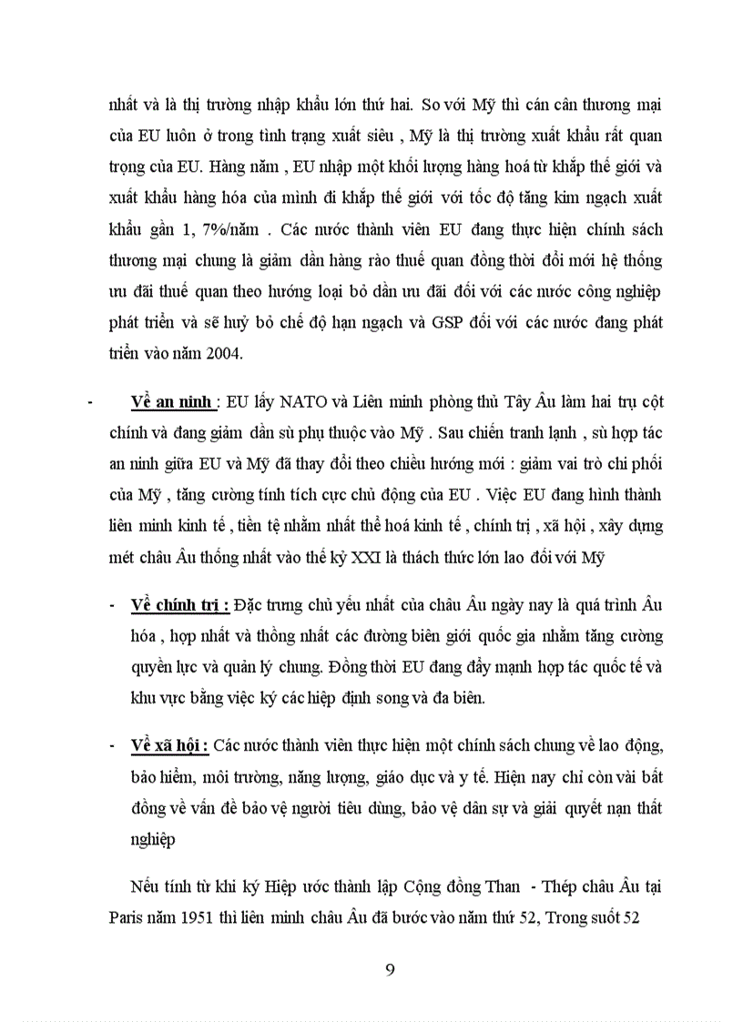 image for page Thị trường EU và khả năng xuất khẩu của Việt nam sang thị trường này