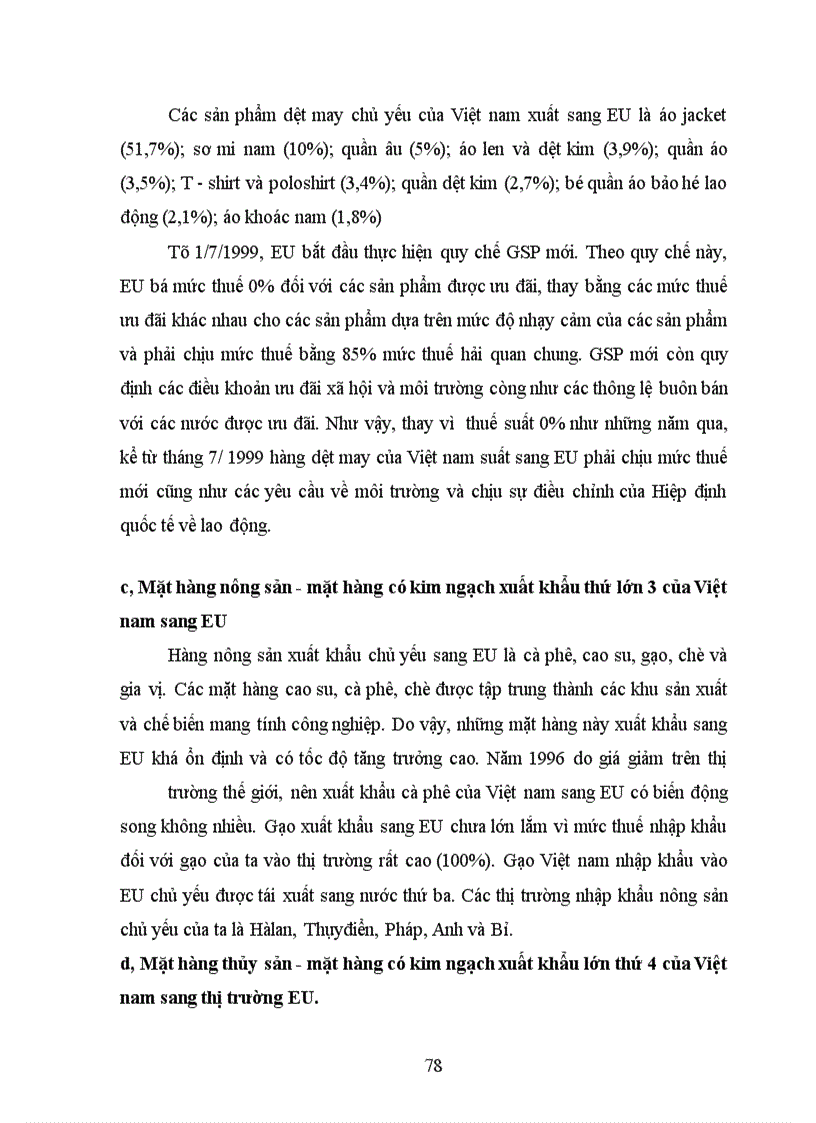 image for page Thị trường EU và khả năng xuất khẩu của Việt nam sang thị trường này