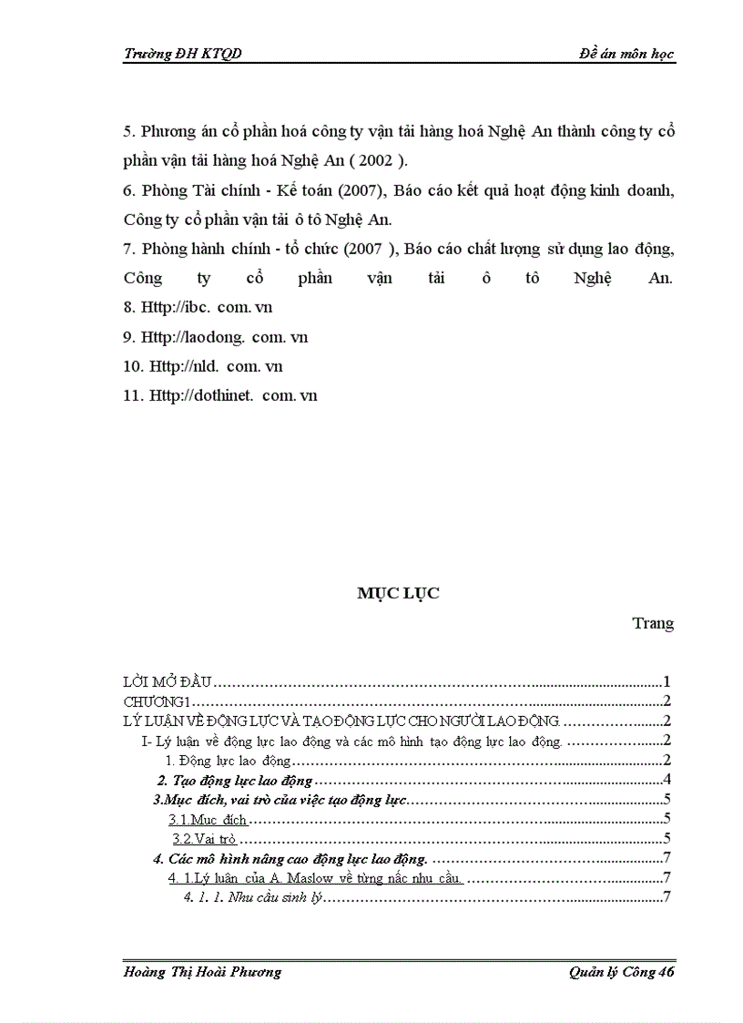 image for page Nâng cao động lực lao động bằng công cụ kinh tế tại công ty cổ phần vận tải ôtô Nghệ An