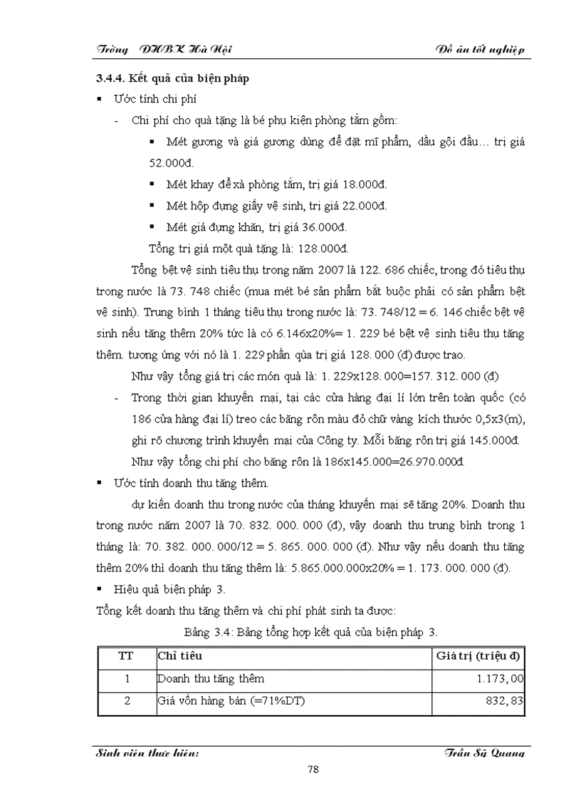image for page Phân tích và thiết kế biện pháp nâng cao kết quả tiêu thụ sản phẩm tại Công ty Sứ Viglacera Thanh Trì
