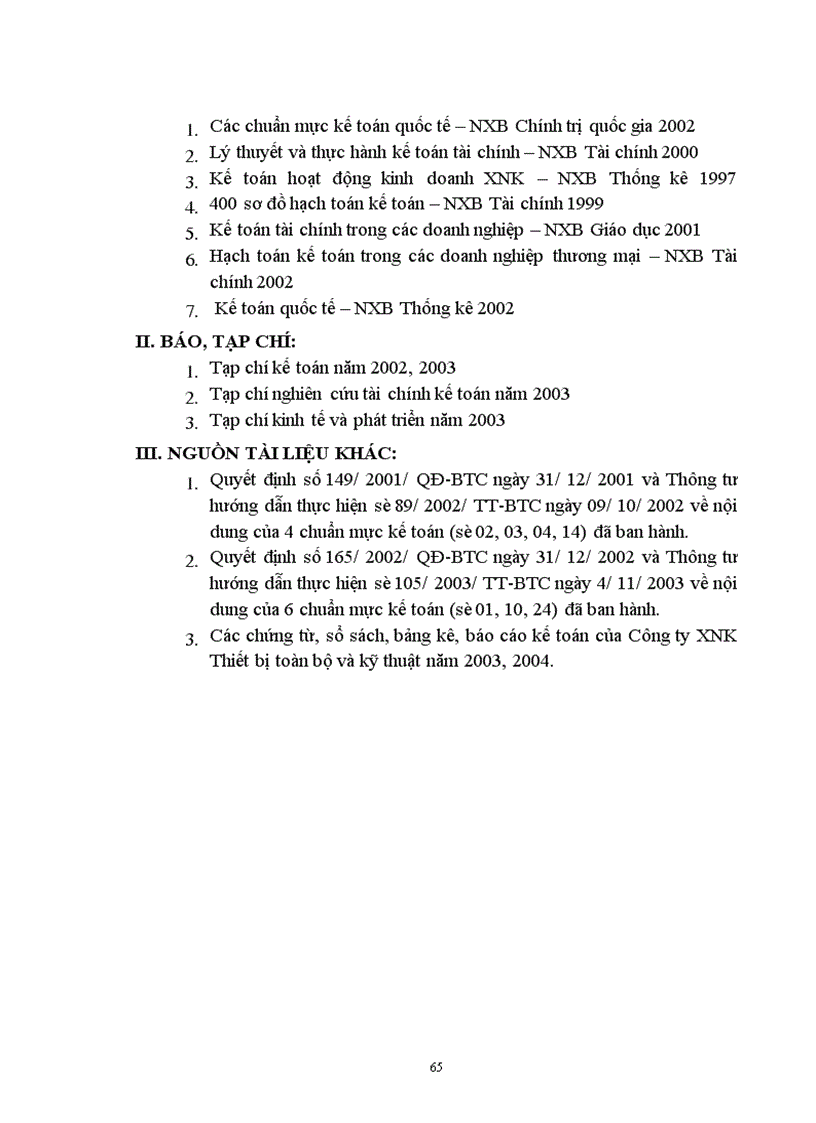 image for page Thực trạng và giải pháp hoàn thiện hạch toán lưu chuyển hàng hoá xuất khẩu và xác định kết quả tiêu thụ hàng xuất khẩu tại Công ty XNK Thiết bị toàn bộ và kỹ thuật