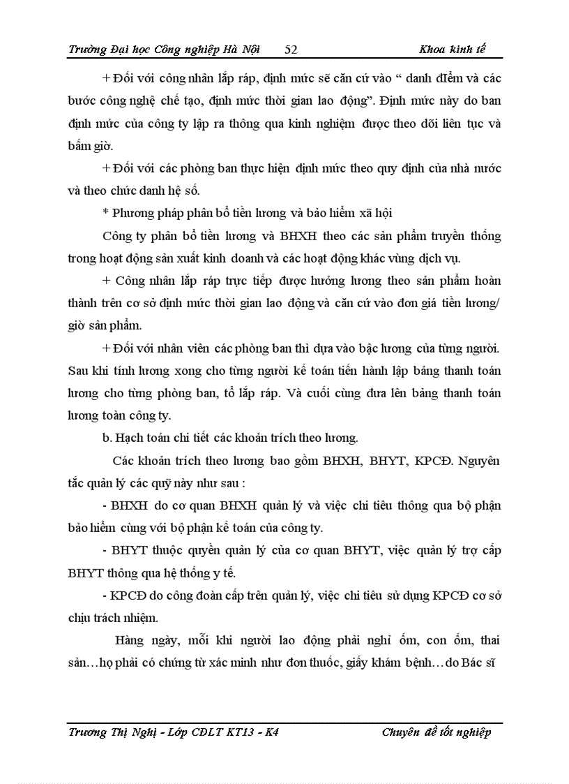 image for page Hạch toán tiền lương và các khoản trích theo lương tại cổ phần thương mại và đầu tư phát triển công nghệ Hà Nội