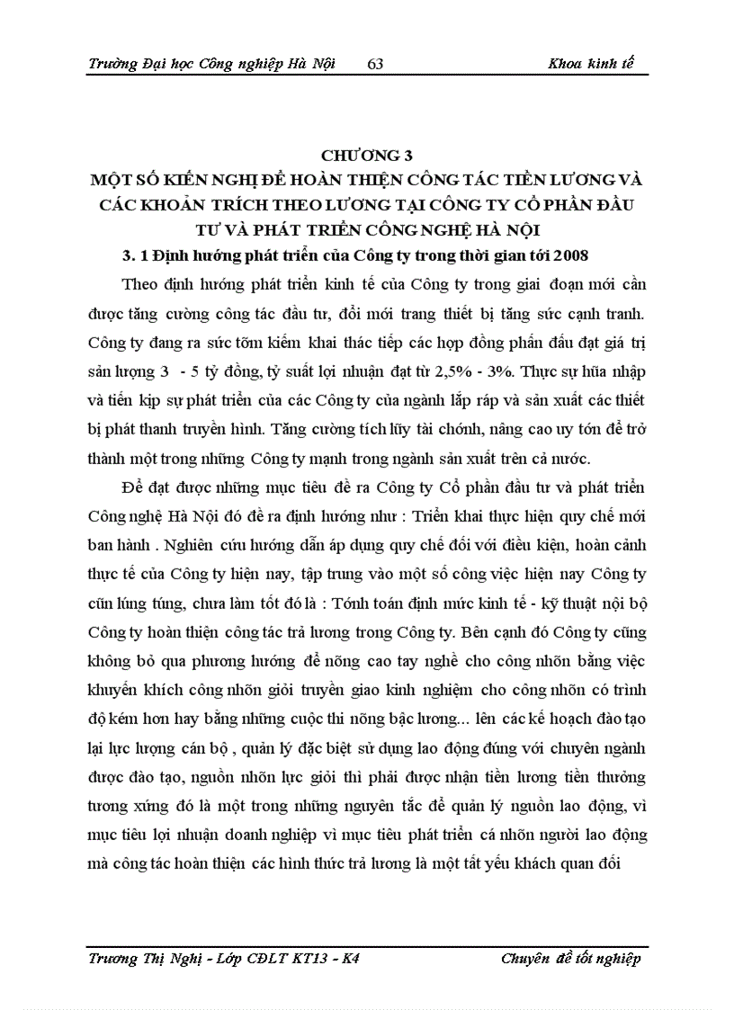 image for page Hạch toán tiền lương và các khoản trích theo lương tại cổ phần thương mại và đầu tư phát triển công nghệ Hà Nội