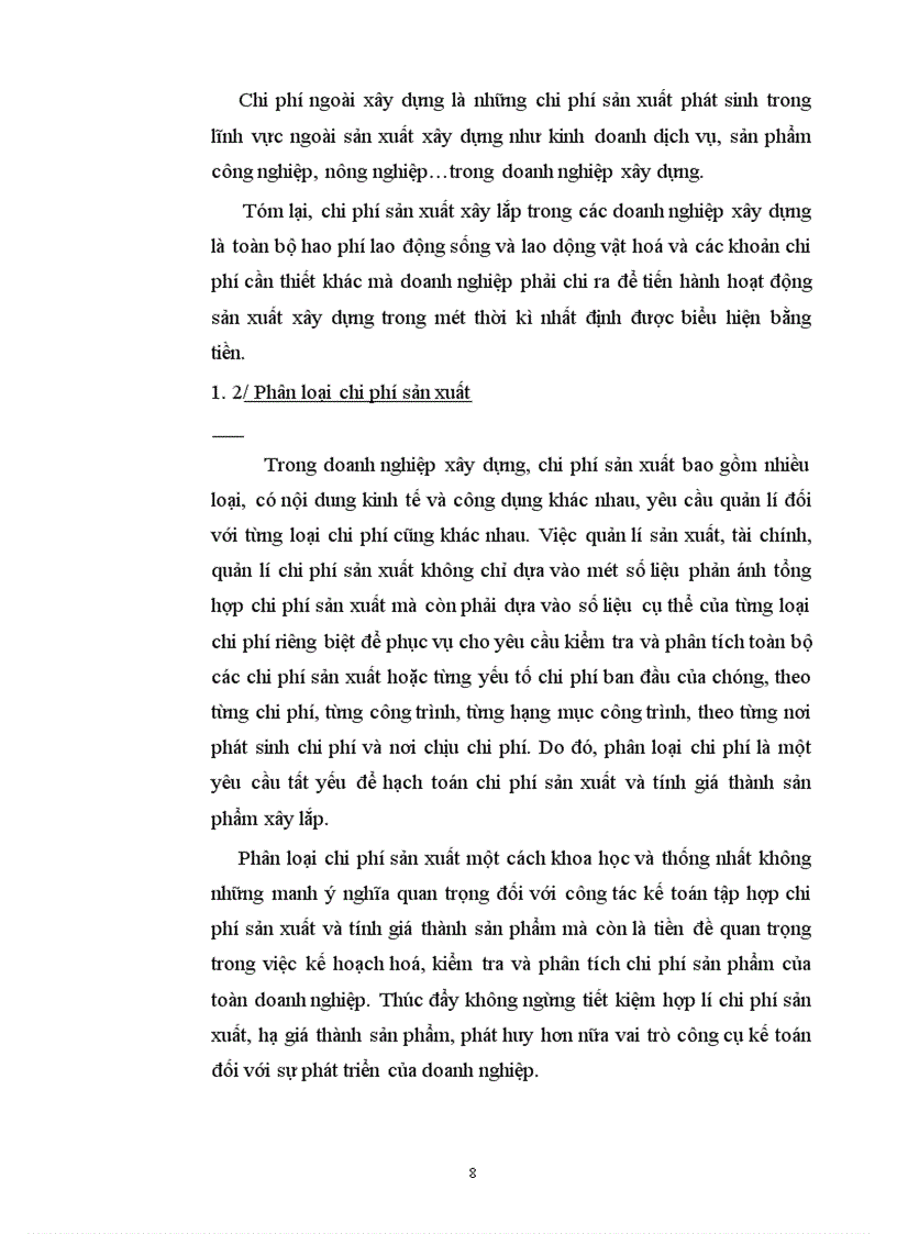 image for page Hoàn thiện kế toán chi phí sản xuất và tính giá thành sản phẩm ở công ty xây dựng số 1