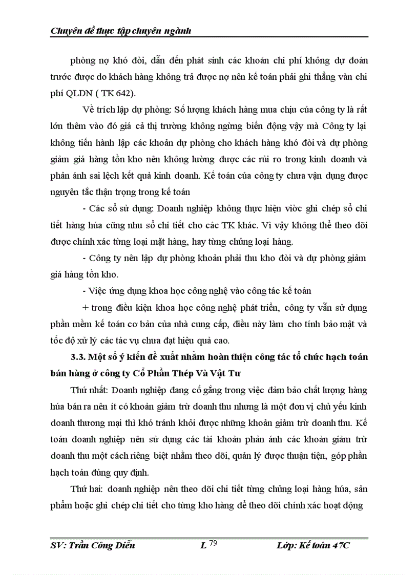 image for page Hoàn thiện công tác kế toán bán hàng và xác định kết quả bán hàng tại Công Ty Cổ Phần Thép Và Vật Tư