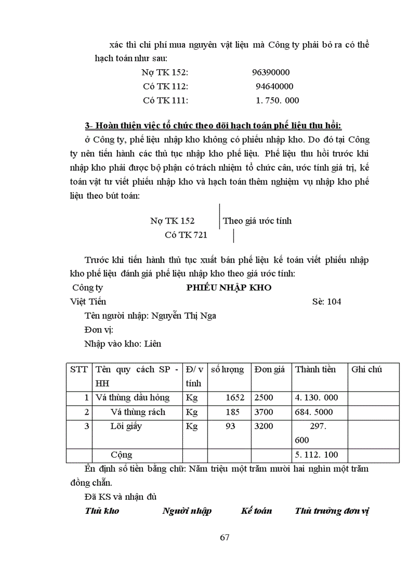 image for page Tổ chức hạch toán kế toán tại công ty kinh doanh và chế biến lương thực Việt Tiến