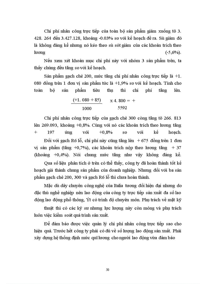 image for page Một số biện pháp để quản lý chi phí sản xuất kinh doanh và hạ giá thành sản phẩm của công ty Gốm xây dựng Hữu Hưng