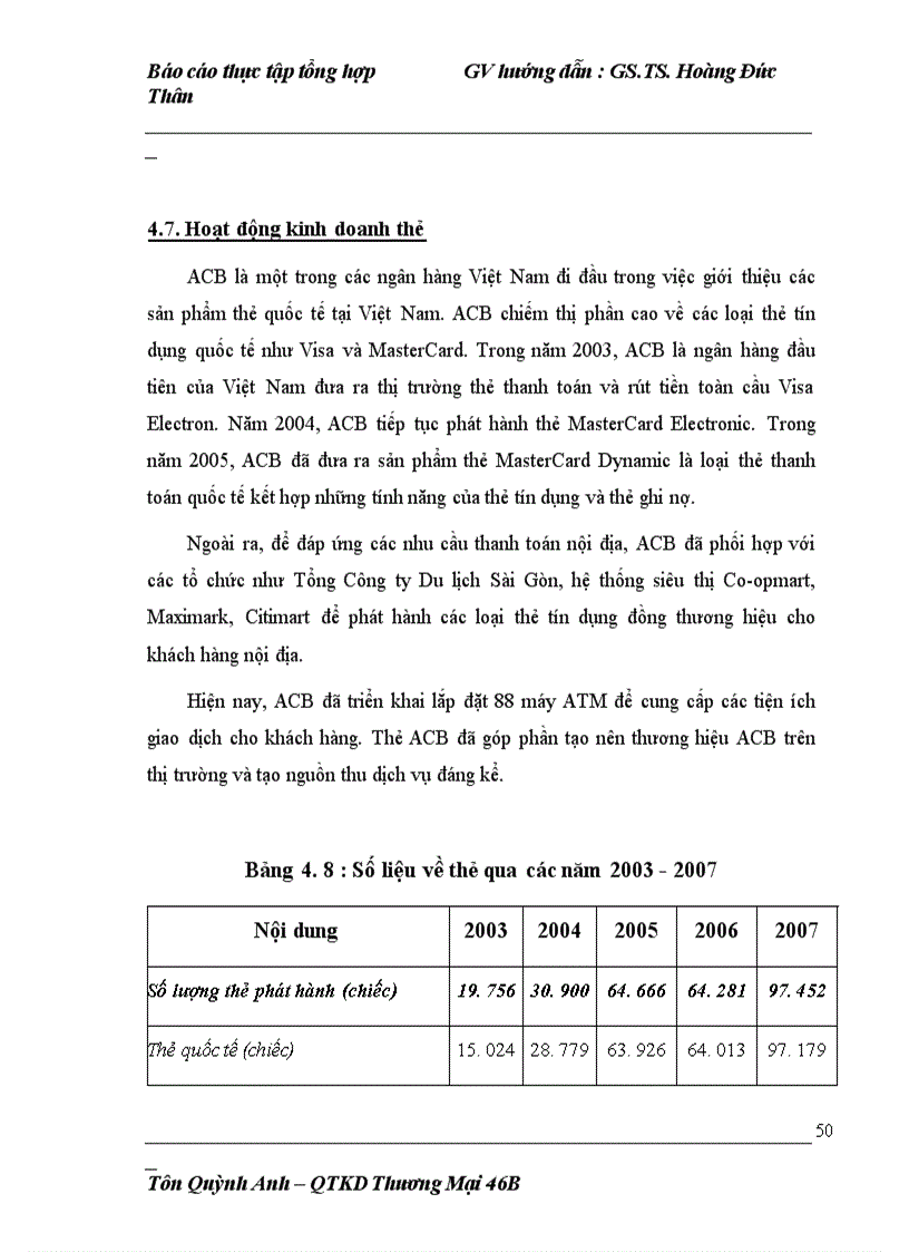 image for page Giải pháp phát triển khách hàng sử dụng thẻ thanh toán của Ngân hàng Á Châu - ACB