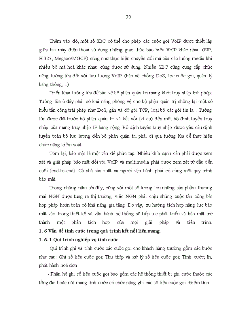 image for page Nghiên cứu phương án kỹ thuật kết nối mạng NGN của VNPT với mạng của các doanh nghiệp viễn thông khác