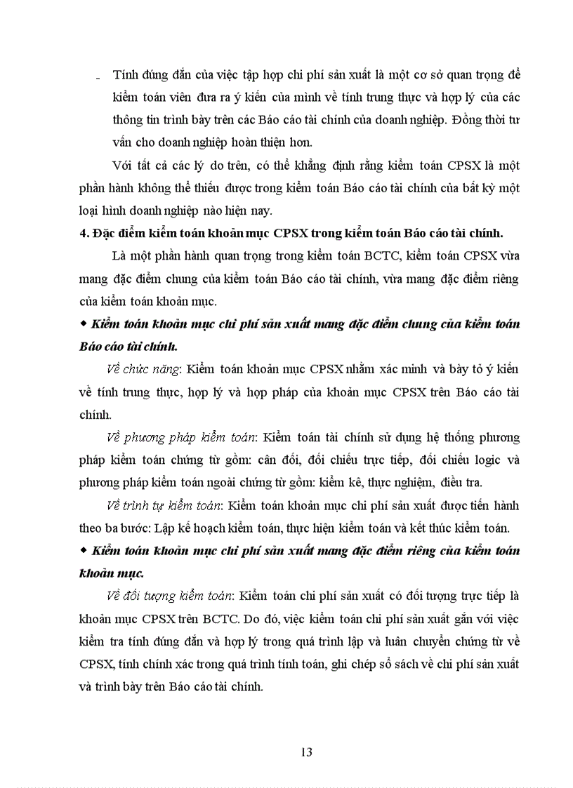 image for page Kiểm toán khoản mục chi phí sản xuất trong kiểm toán Báo cáo tài chính do Công ty cổ phần Kiểm toán và Định giá Việt Nam thực hiện