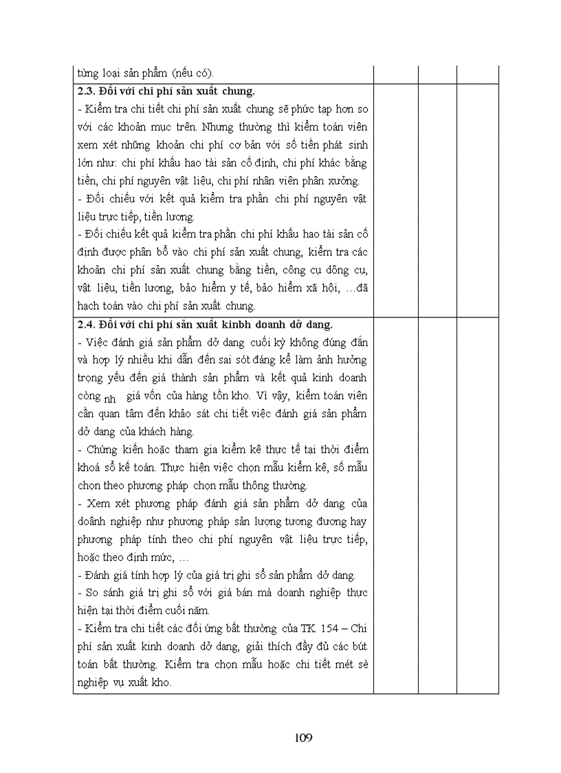 image for page Kiểm toán khoản mục chi phí sản xuất trong kiểm toán Báo cáo tài chính do Công ty cổ phần Kiểm toán và Định giá Việt Nam thực hiện