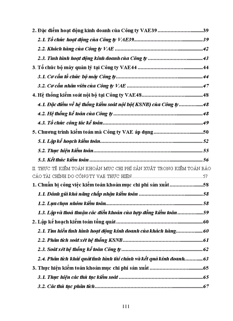 image for page Kiểm toán khoản mục chi phí sản xuất trong kiểm toán Báo cáo tài chính do Công ty cổ phần Kiểm toán và Định giá Việt Nam thực hiện