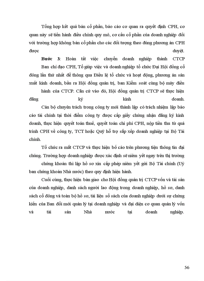 image for page Hoàn thiện cổ phần hoá doanh nghiệp nhà nước