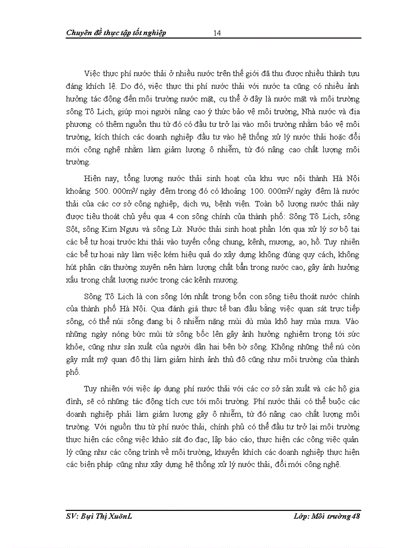 image for page Một số giải pháp nhằm tăng cường hiệu quả của công tác thu phí nước thải trong bảo vệ môi trường trên địa bàn Hà Nội