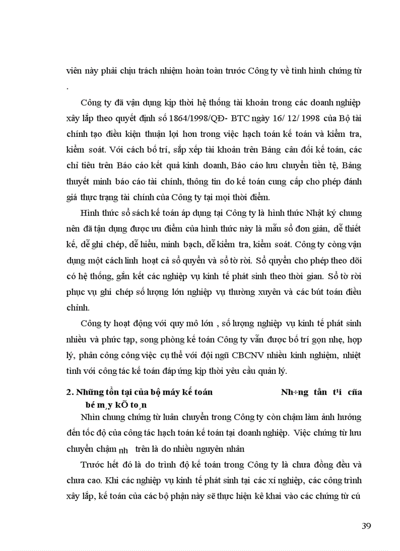 image for page Tổ chức hạch toán tại Công ty xây dựng số 1 Hà Nội