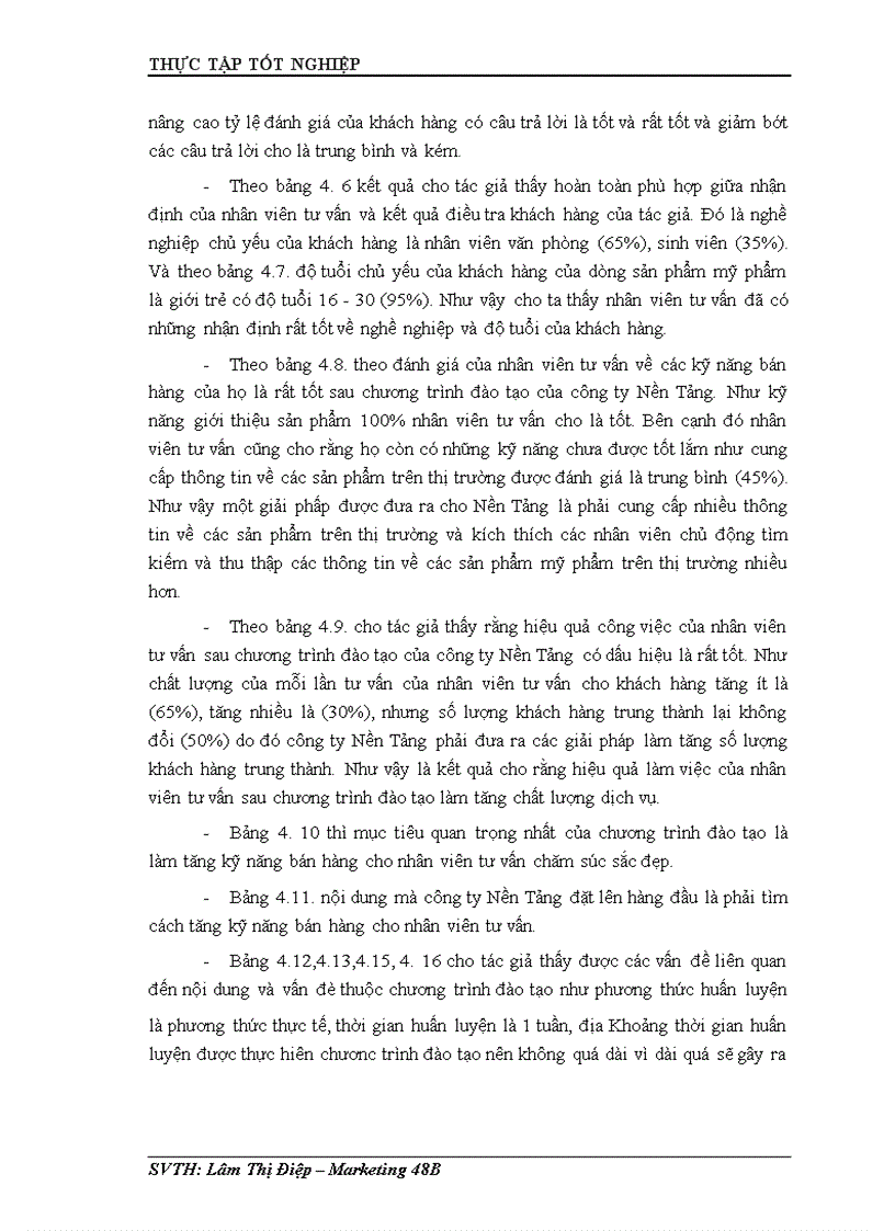 image for page Nghiên cứu hiệu quả hoạt động của đội ngũ nhân viên tư vấn chăm sóc sắc đẹp do công ty Nền Tảng đào tạo cho dòng sản phẩm của Unilever Việt Nam nhằm ổn định mối quan hệ đối tác giữa hai công ty trong thời gian tới
