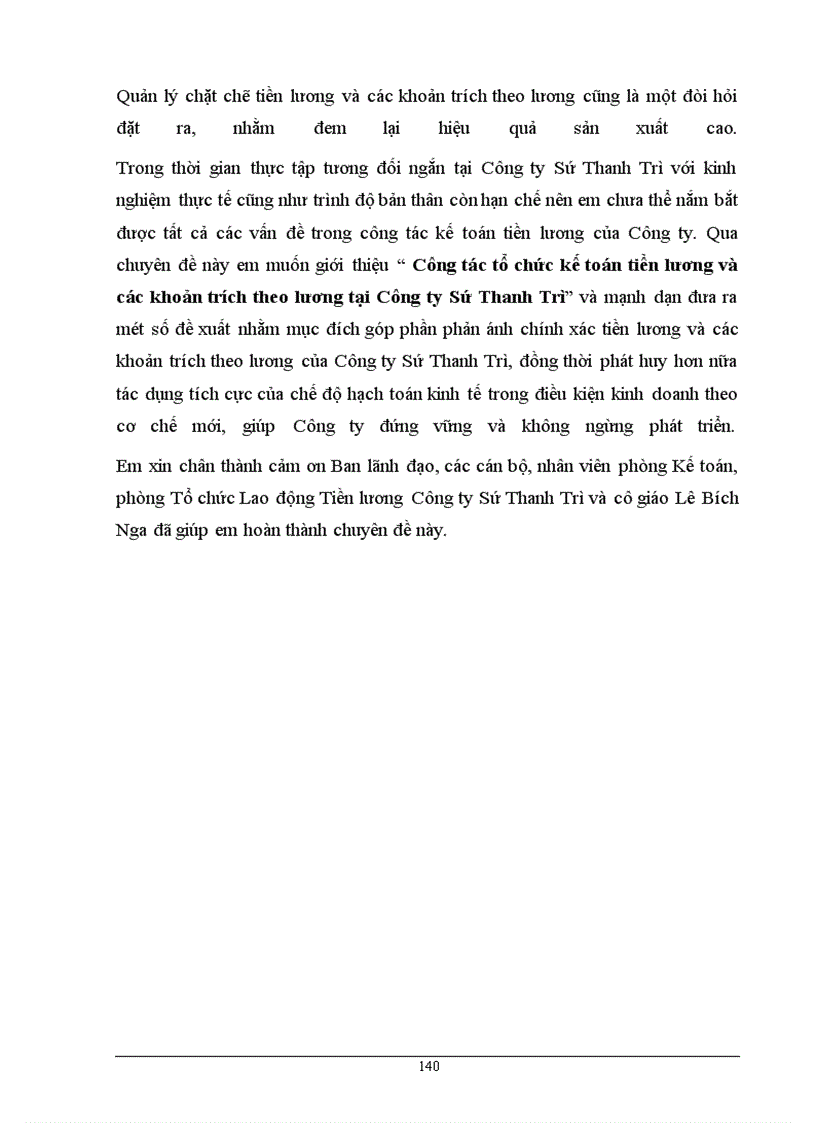 image for page Kế toán tiền lương và các khoản trích theo lương tại Công ty Sứ Thanh Trì thuộc Tổng Công ty Thuỷ tinh và Gốm xây dựng