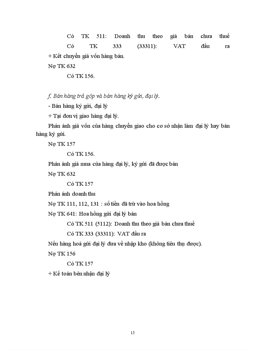 image for page Một số ý kiến về kế toán nghiệp vụ bán hàng trong các doanh nghiệp thương mại