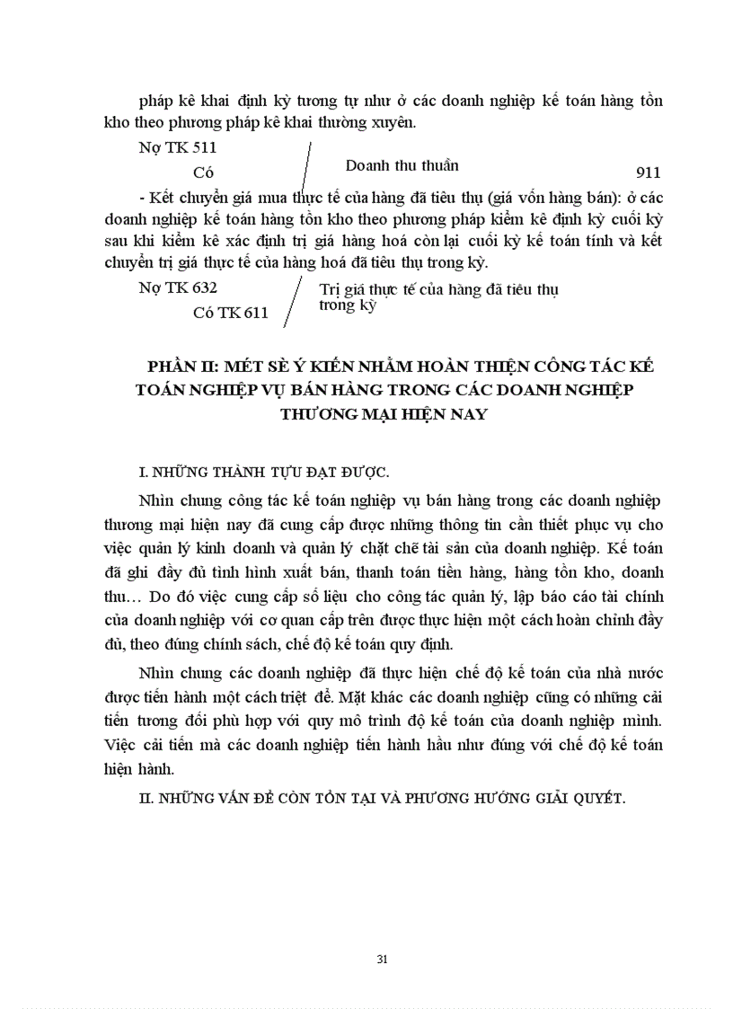 image for page Một số ý kiến về kế toán nghiệp vụ bán hàng trong các doanh nghiệp thương mại