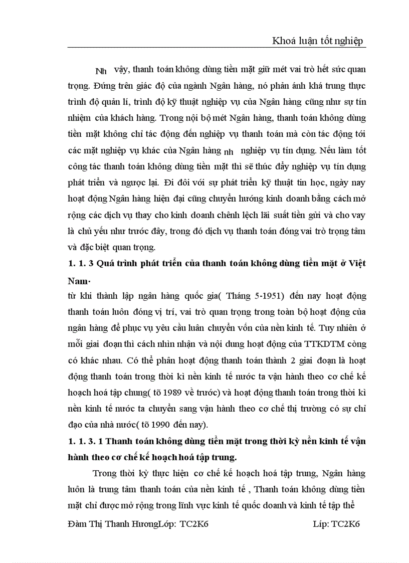 image for page Một số vấn đề về Thanh toán không dùng tiền mặt tại NHĐT&PT Cao Bằng - Thực trạng và giải pháp
