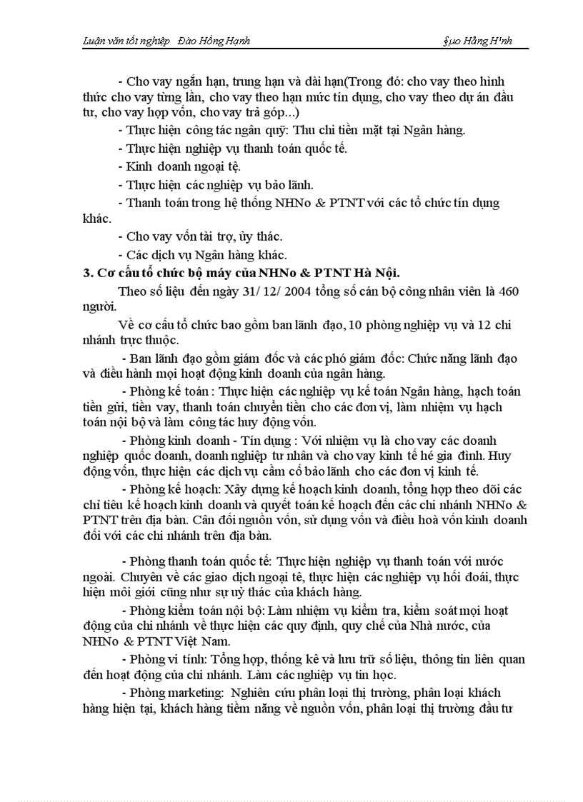 image for page Một số giải pháp phòng ngừa và hạn chế rủi ro tín dụng tại NHNo&PTNT Hà Nội