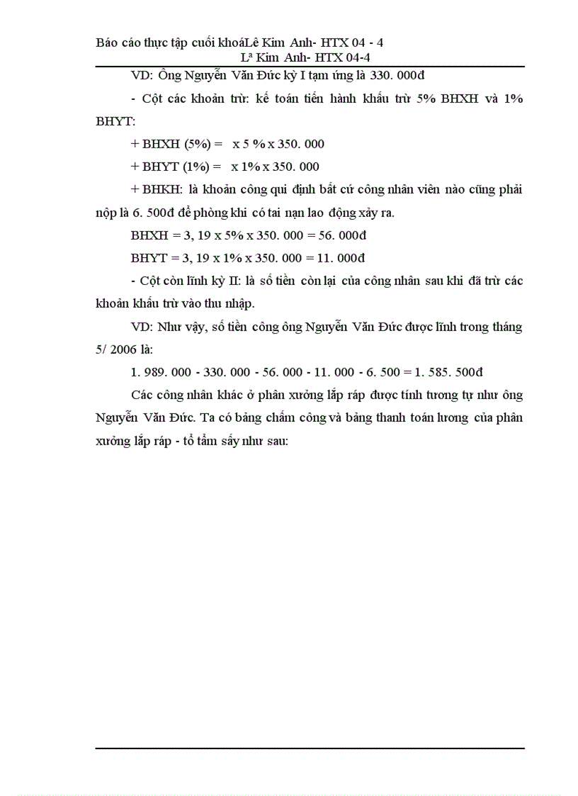 image for page Báo cáo thực tập tại Công ty TNHH Nhà nước một thành viên Điện cơ Thống nhất.