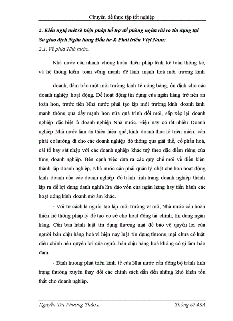 image for page Phương pháp thống kê đánh giá rủi ro trong hoạt động tín dụng tại các Ngân hàng thương mại - ứng dụng tại Sở giao dịch 1 Ngân hàng Đầu tư & Phát triển Việt Nam.