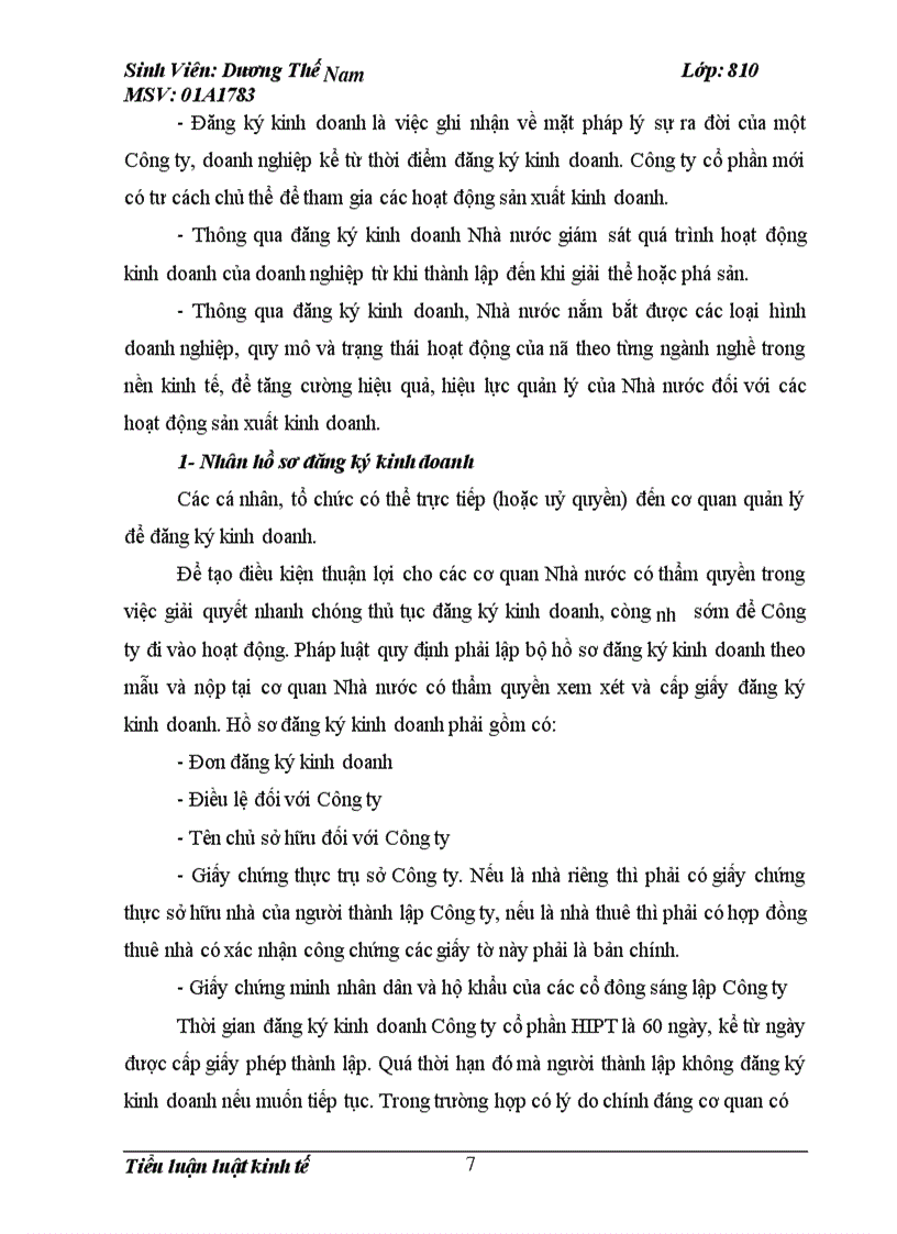 image for page Trình bày việc khởi sự, đăng ký, thành lập, tổ chức bộ máy hoạt động của Công ty cổ phần HIPT đang trên đà phát triển làm ăn có lãi