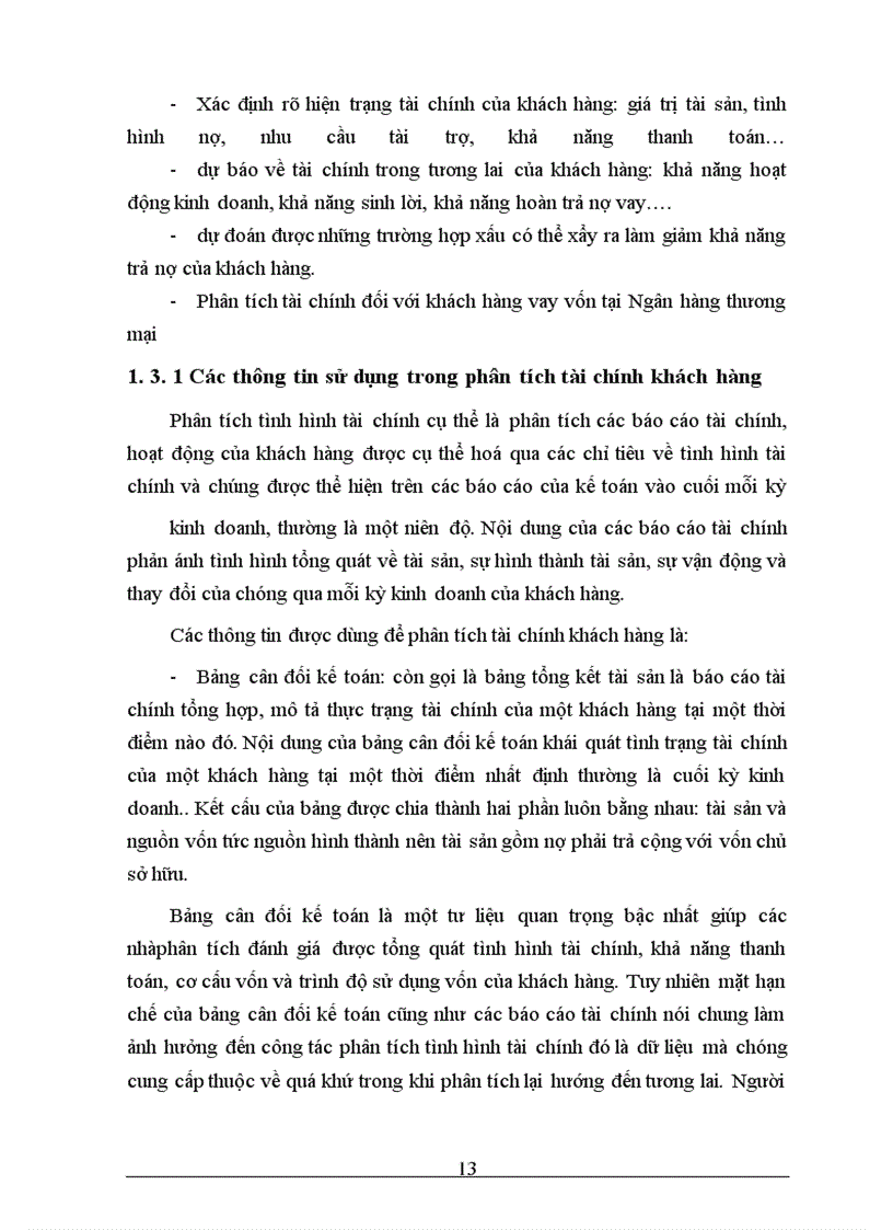 image for page Nâng cao chất lượng phân tích tài chính đối với khách hàng vay vốn tại Chi nhánh NHNo&PTNT Chợ Mơ