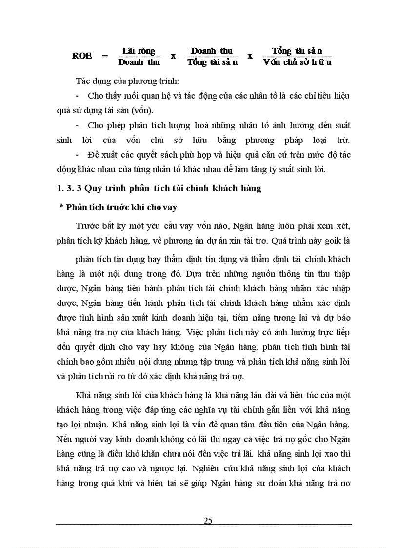 image for page Nâng cao chất lượng phân tích tài chính đối với khách hàng vay vốn tại Chi nhánh NHNo&PTNT Chợ Mơ