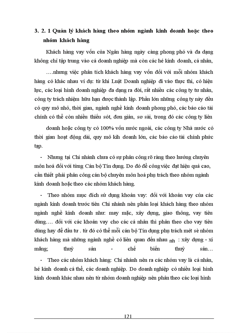 image for page Nâng cao chất lượng phân tích tài chính đối với khách hàng vay vốn tại Chi nhánh NHNo&PTNT Chợ Mơ