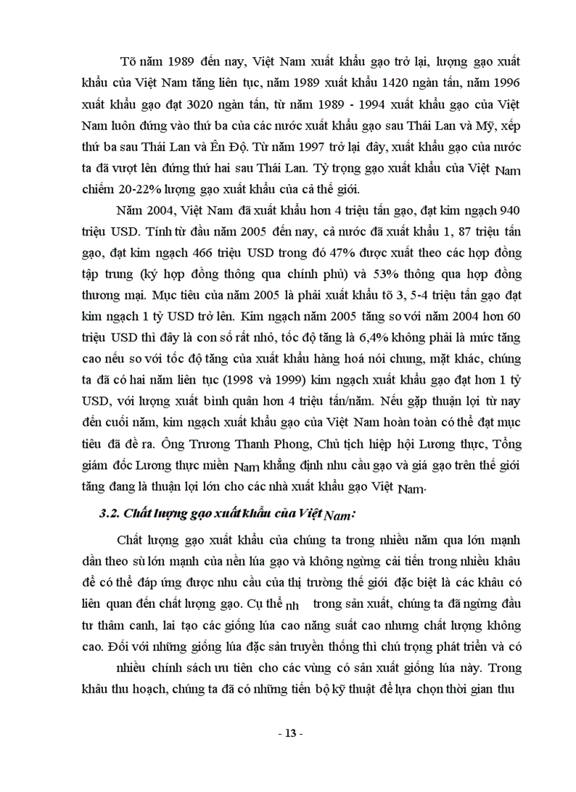 image for page Xuất khẩu gạo Việt Nam - Thực trạng và Giải pháp