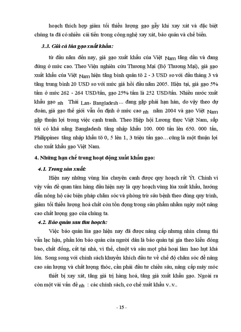 image for page Xuất khẩu gạo Việt Nam - Thực trạng và Giải pháp