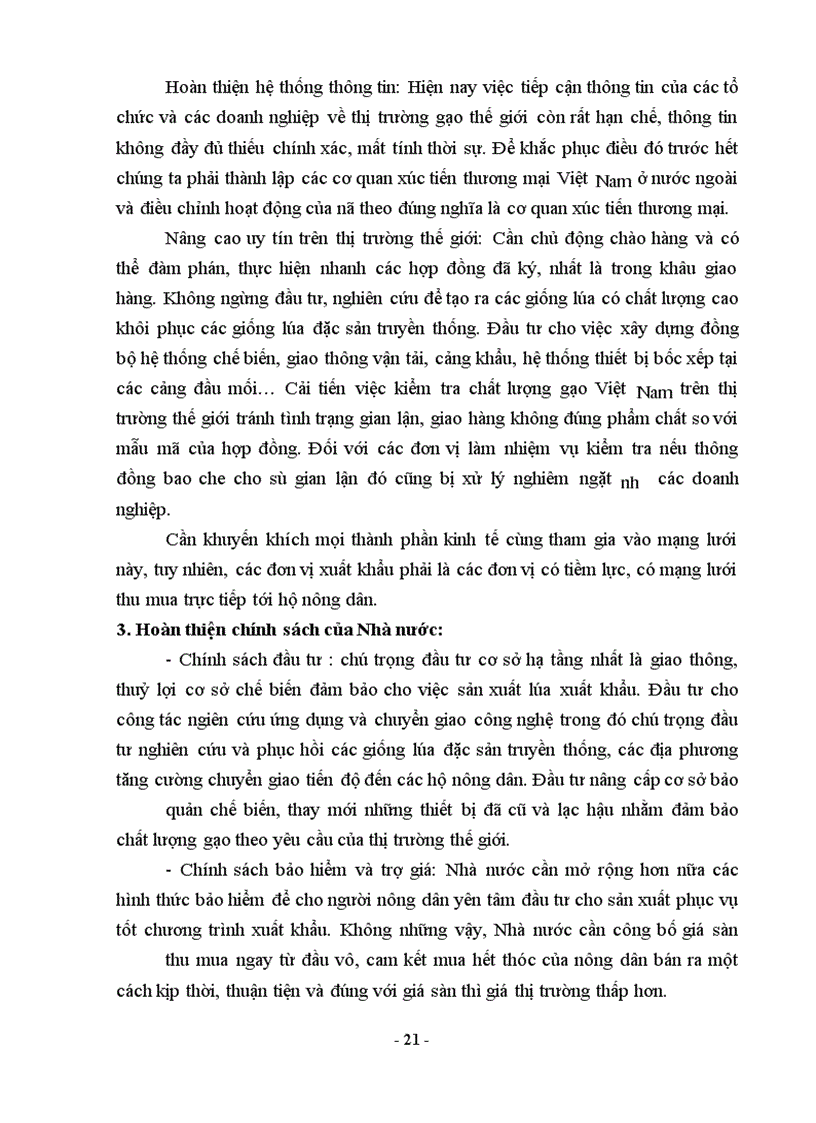 image for page Xuất khẩu gạo Việt Nam - Thực trạng và Giải pháp