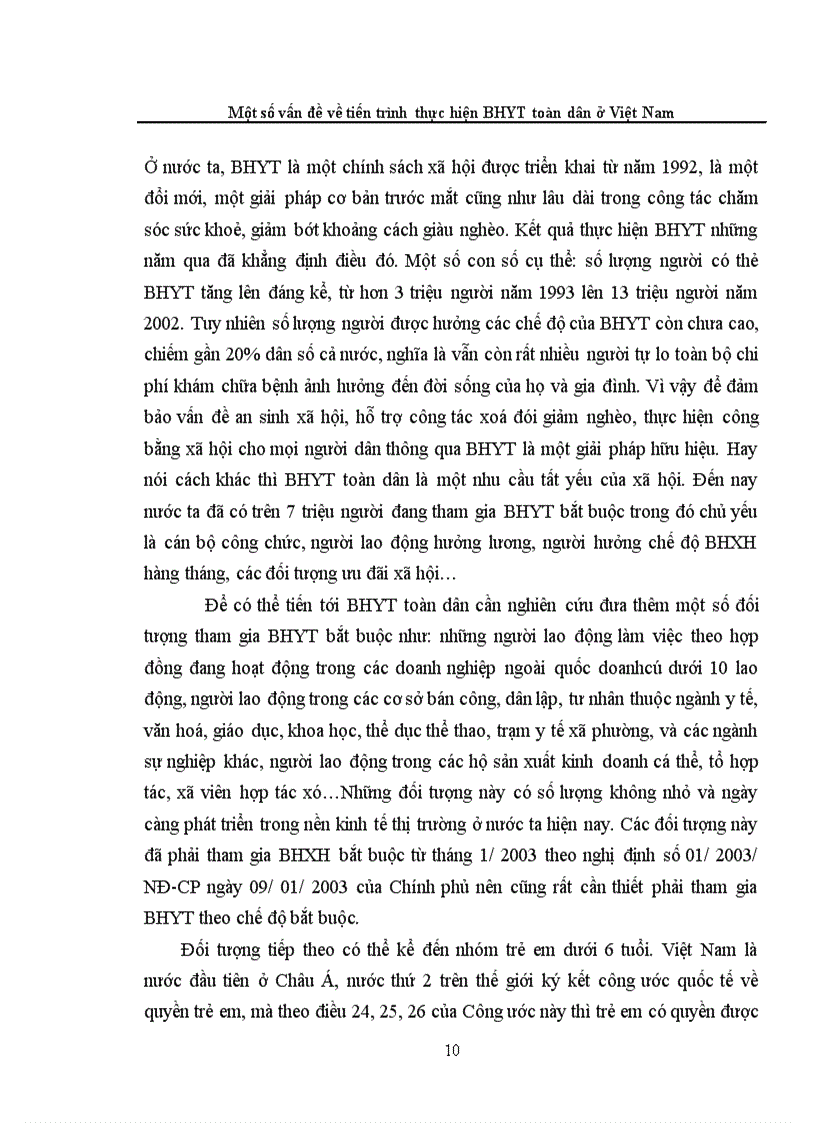 image for page Một số vấn đề về tiến trỡnh thực hiện BHYT toàn dõn ở Việt Nam Một số vấn đề về tiến trỡnh thực hiện BHYT toàn dõn ơ Việt Nam