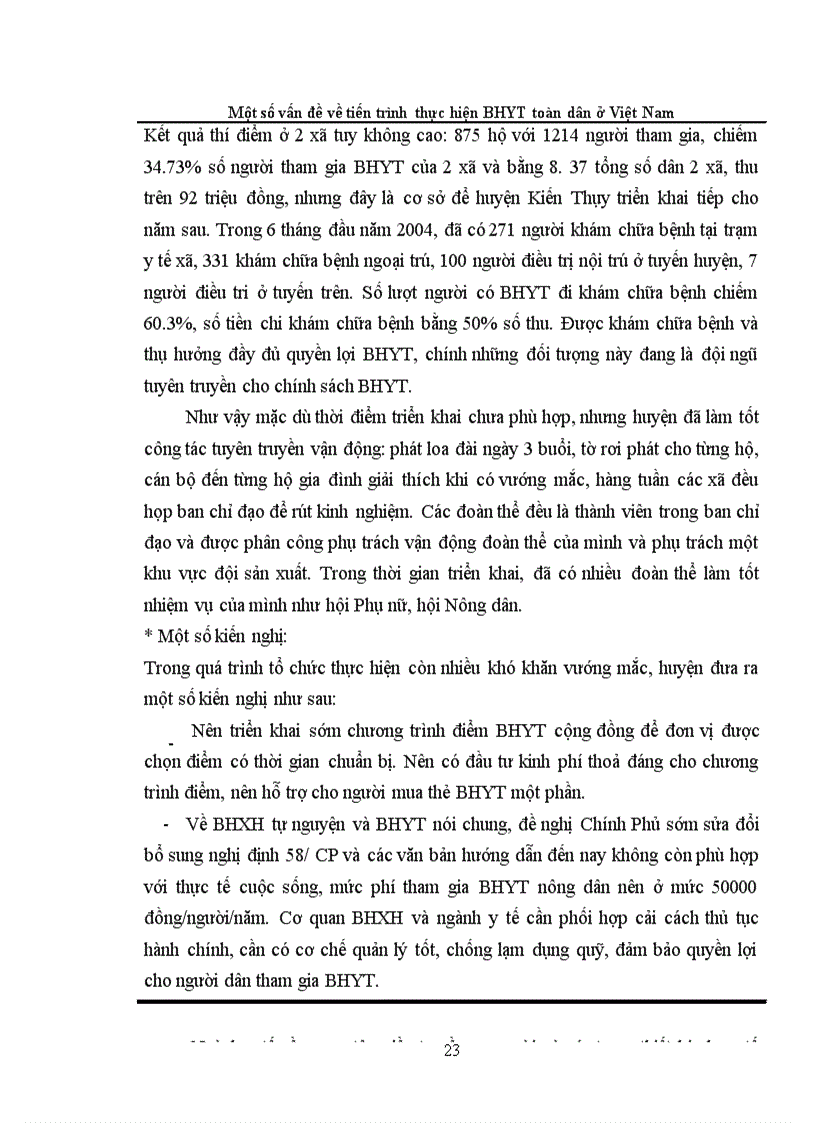 image for page Một số vấn đề về tiến trỡnh thực hiện BHYT toàn dõn ở Việt Nam Một số vấn đề về tiến trỡnh thực hiện BHYT toàn dõn ơ Việt Nam