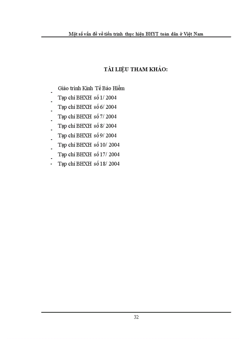 image for page Một số vấn đề về tiến trỡnh thực hiện BHYT toàn dõn ở Việt Nam Một số vấn đề về tiến trỡnh thực hiện BHYT toàn dõn ơ Việt Nam