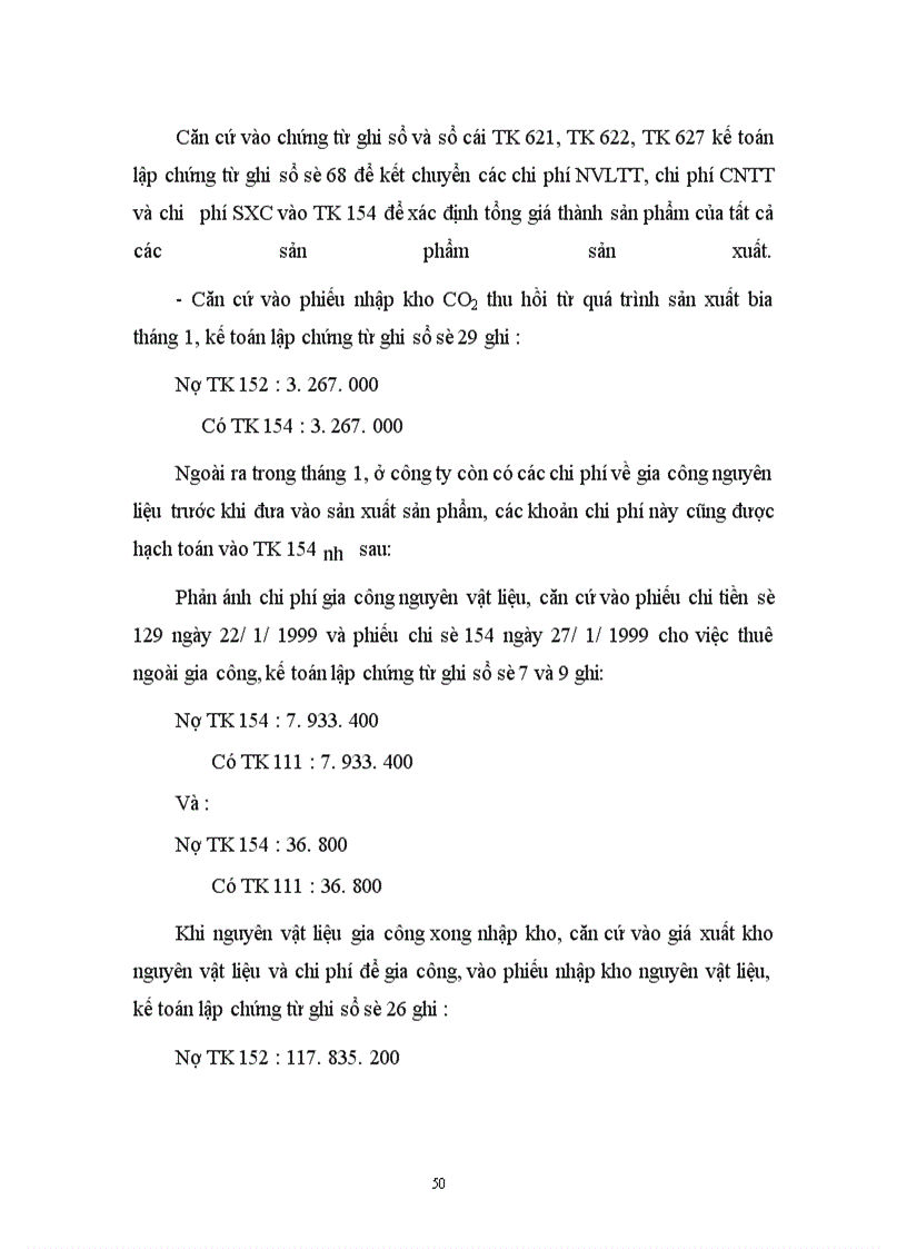 image for page Hạch toán chi phí sản xuất và tính giá thành sản phẩm trong các doanh nghiệp