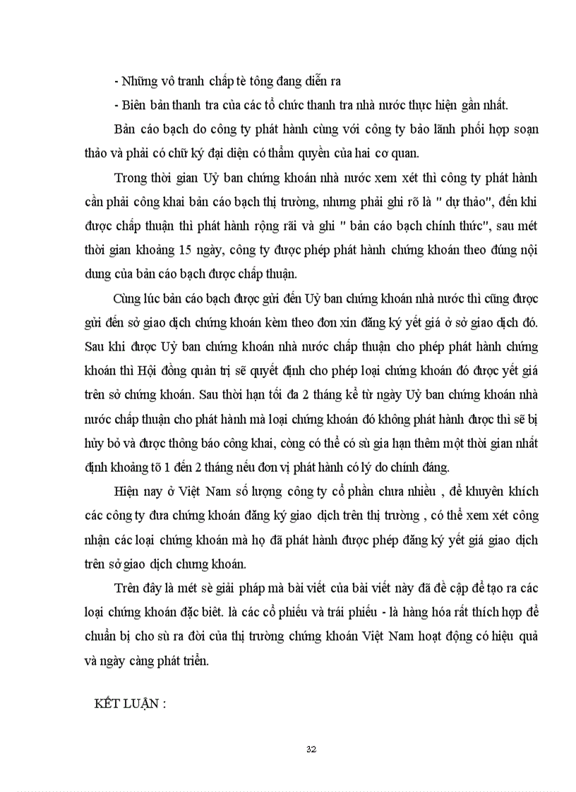 image for page Báo cáo tổng hợp về Thị trường Chứng Khoán Việt Nam