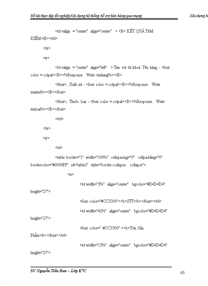 image for page Đề tài Xây dựng hệ thống hỗ trợ bán hàng qua mạng