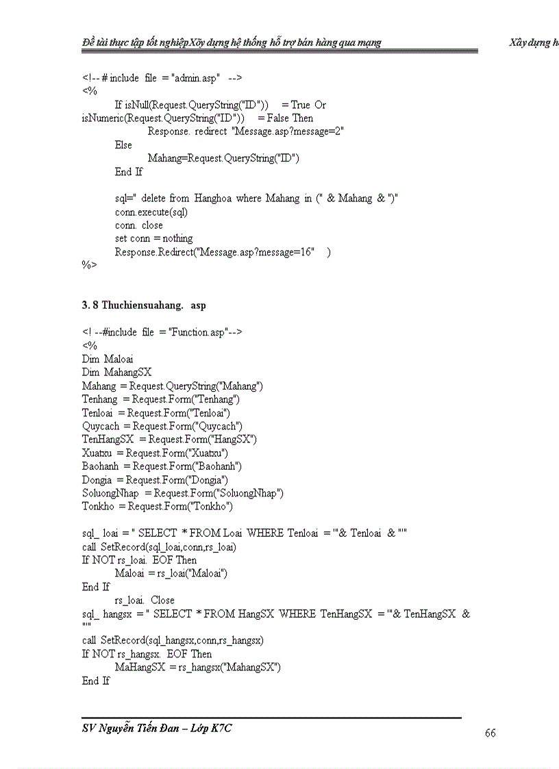 image for page Đề tài Xây dựng hệ thống hỗ trợ bán hàng qua mạng