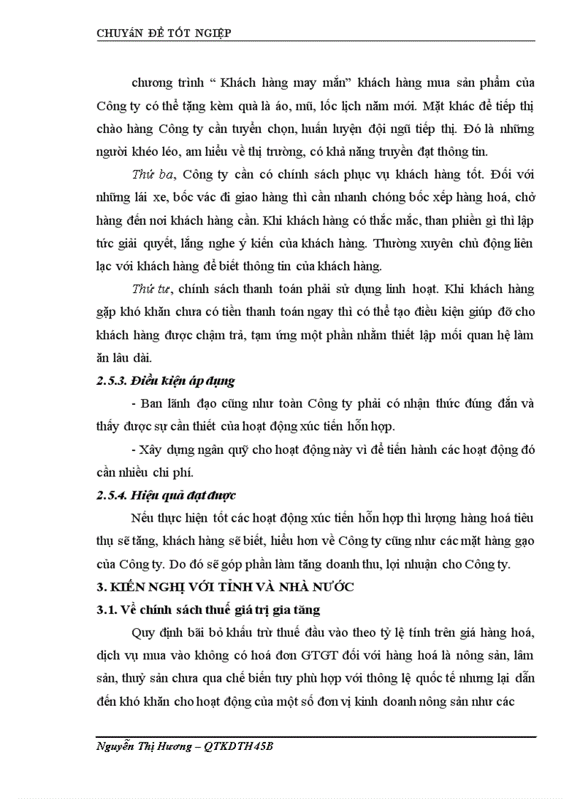 image for page Tăng cường công tác tiêu thụ gạo tại Công ty cổ phần sản xuất kinh doanh xuất nhập khẩu Lam Sơn – Thái Bình